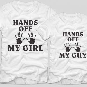 tricou-albe-bumbac-cu-mesaje-pentru-cupluri-hands-off-my-girl-si-hands-of-my-guy