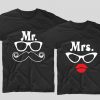 tricouri-negre-pentru-cupluri-cu-mesaje-mr-moustace-mustata-si-mrs-lips-buze