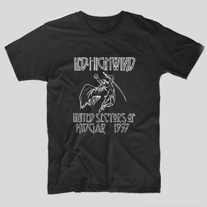 tricou-negru-rock-pentru-rockeri-led-highwind-united-sectors-of-midgar