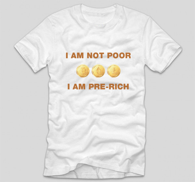 tricou-alb-haios-crypto-monede-bitcoin-i-am-not-poor-i-am-pre-rich