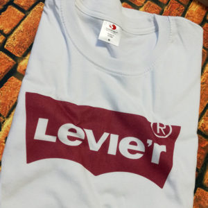 tricou-cu-mesaj-haios-alb-levier