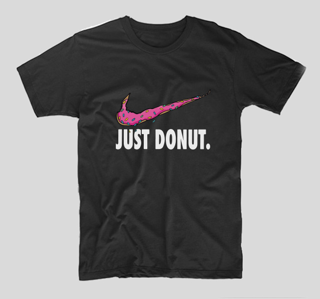 tricou-negru-cu-mesaj-haios-just-donut-simpsons