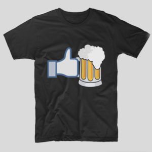 tricou-negru-cu-mesaj-haios-iubitori-de-bere-like-beer