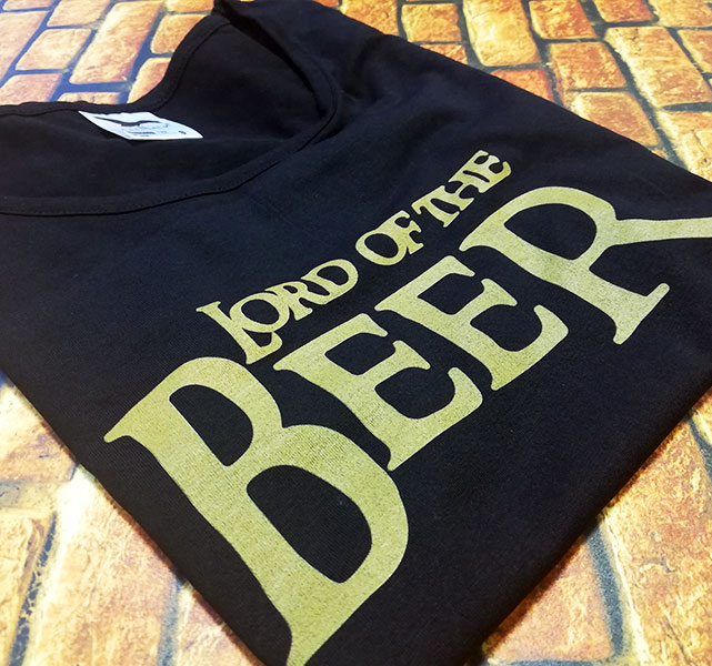tricou-negru-cu-mesaj-lord-of-the-beer