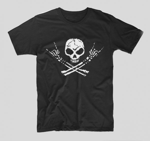 tricou-negru-cu-mesaj-rock-tricou-rock-skull