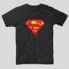 tricou-negru-superman-melt