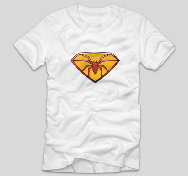 tricou-superman-spider-alb