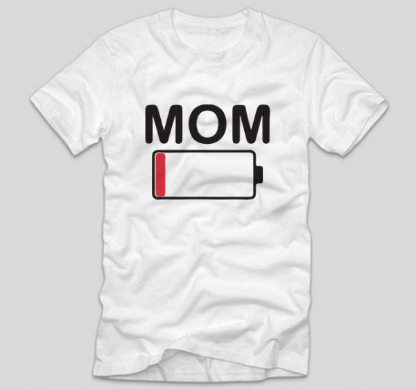 tricou-mamici-alb-mom-battery