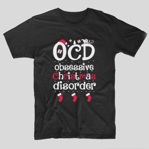 tricou-craciun-ocd-negru-obsessive-christmas-disorder