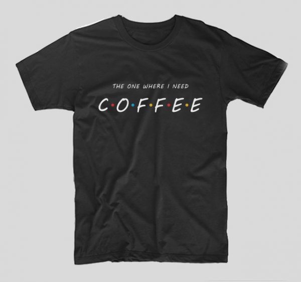 tricou-friends-mesaj-haios-coffee-negru
