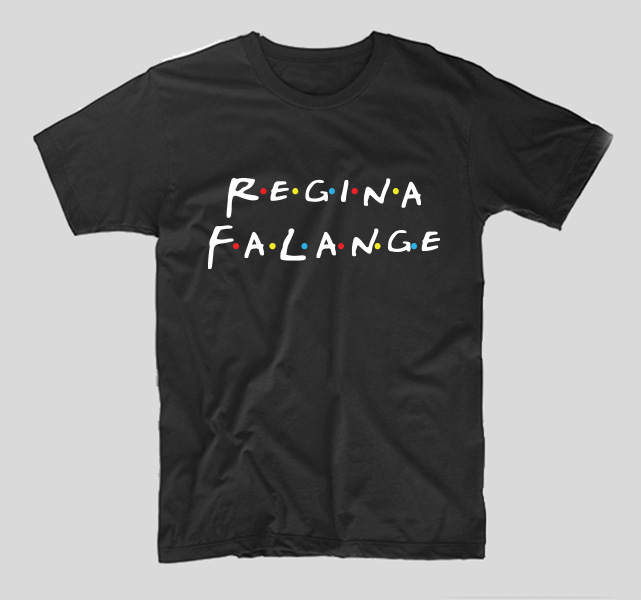 tricou-friends-regina-falange-negru