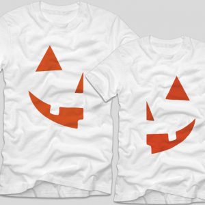 tricouri-halloween-evil-smile-alb