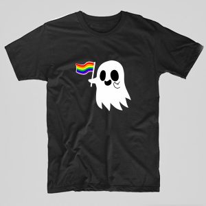 Tricou-LGBT-Ghost-negru