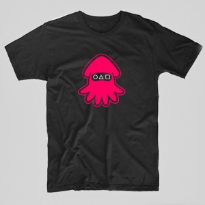 Tricou-Squid-Games-Calamar-negru