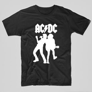 Tricou-ACDC-Silhouette-negru