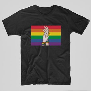 Tricou-LGBT-Hands-negru
